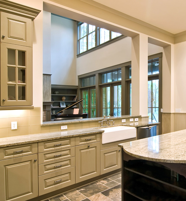 elegant looking kitchen